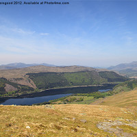 Buy canvas prints of Thirlmere from Helvellyn by Dan Thorogood