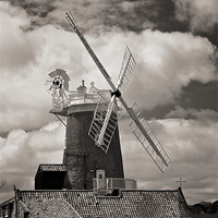 Buy canvas prints of Cley Windmill by Robert Geldard