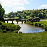 Buy canvas prints of Stourhead by Gill Allcock