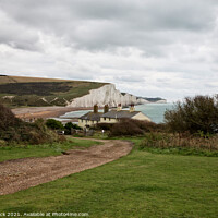 Buy canvas prints of Seven Sisters by Gill Allcock