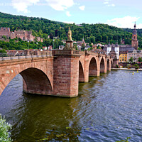 Buy canvas prints of Heidelberg, Germany  by Gill Allcock