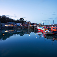 Buy canvas prints of Padstow at Sunset by Gill Allcock