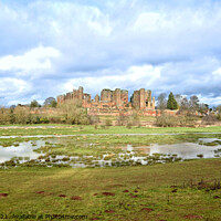 Buy canvas prints of Kenilworth Castle by Gill Allcock