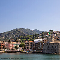 Buy canvas prints of Rapallo, Italy by Gill Allcock
