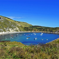 Buy canvas prints of Lulworth Cove by Donna Collett
