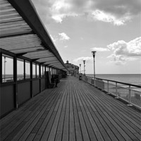 Buy canvas prints of Pier Walk by Donna Collett