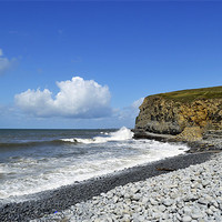 Buy canvas prints of Nash Point by Donna Collett