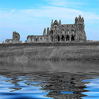 Buy canvas prints of Whitby Abbey Isolation by Ian Jeffrey