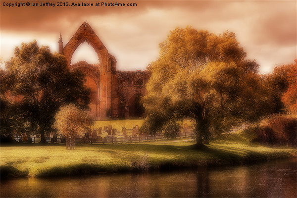 Bolton Abbey Picture Board by Ian Jeffrey