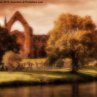 Buy canvas prints of Bolton Abbey by Ian Jeffrey