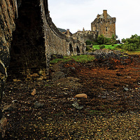 Buy canvas prints of Eilean Donan Castle by Ian Jeffrey
