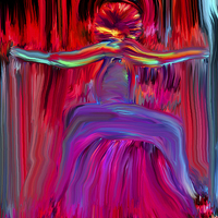 Buy canvas prints of The Dancing Man by Ian Jeffrey