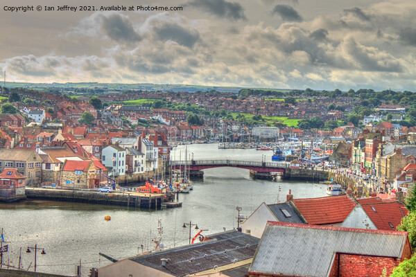 Whitby Harbour  Picture Board by Ian Jeffrey
