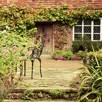 Buy canvas prints of a very english garden by Dawn Cox