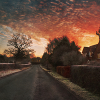Buy canvas prints of End of the Road by Dawn Cox