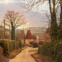 Buy canvas prints of Oast House by Dawn Cox