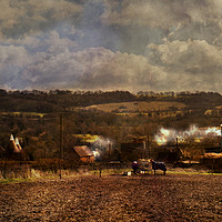 Buy canvas prints of Kent Countryside by Dawn Cox