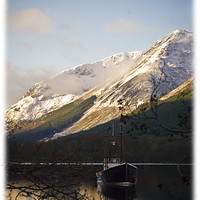 Buy canvas prints of Loch Lochy Boat by Jessica Patten