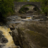 Buy canvas prints of The River Moriston by Jessica Patten