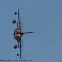 Buy canvas prints of Tornado GR4 with burners by Izzy Standbridge