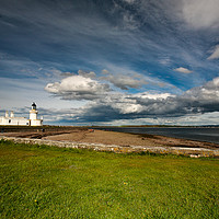 Buy canvas prints of Lighthouse at Chanonry Point in Scotland by Mohit Joshi