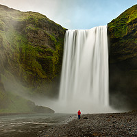 Buy canvas prints of Skogafoss (Skógafoss) by Mohit Joshi