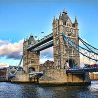 Buy canvas prints of Tower Bridge by Phil Hall