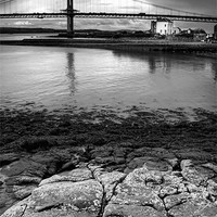 Buy canvas prints of North Queensferry by Tony Bates
