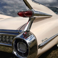 Buy canvas prints of 1959 Cadillac tailfin by Tony Bates