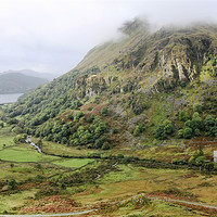 Buy canvas prints of Snowdonia mountains by Tony Bates