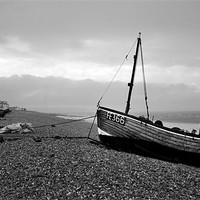 Buy canvas prints of Dungeness fishing boat by Tony Bates