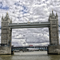 Buy canvas prints of Tower Bridge London by Tony Bates