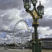Buy canvas prints of London Eye by Tony Bates