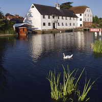 Buy canvas prints of Hambleden Mill by Tony Bates