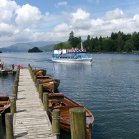 Buy canvas prints of Bowness-on-Windermere by Tony Bates