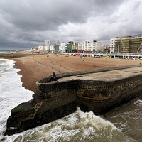 Buy canvas prints of  Brighton sea front by Tony Bates