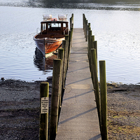 Buy canvas prints of Derwent water Cumbria by Tony Bates