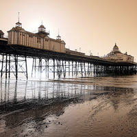 Buy canvas prints of  Eastbourne Pier by Tony Bates