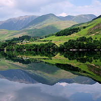Buy canvas prints of Lake Buttermere by Tony Bates