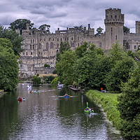 Buy canvas prints of Warwick Castle by Tony Bates