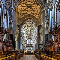 Buy canvas prints of Salisbury Cathedral by Tony Bates