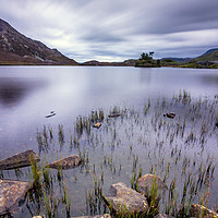 Buy canvas prints of Cregennan Lakes north Wales by Tony Bates