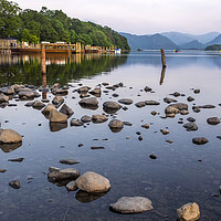Buy canvas prints of Derwent water Cumbria by Tony Bates