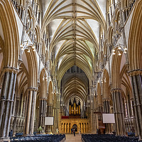 Buy canvas prints of Lincoln Cathedral by Tony Bates