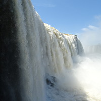 Buy canvas prints of Iguazu waterfall by Marja Ozwell