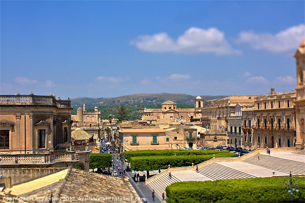 Noto Sicily in Miniature Picture Board by Lucy Antony
