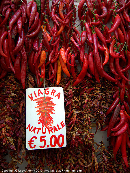 chilli display, Amalfi, Italy Picture Board by Lucy Antony