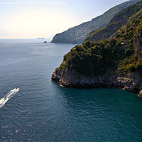 Buy canvas prints of Amalfi Coast, Italy 4 by Lucy Antony