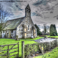 Buy canvas prints of St Helens Church (Bilton-in-Ainsty) by Allan Briggs