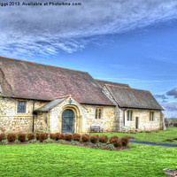 Buy canvas prints of St Helens Church (Bilton-in-Ainsty) by Allan Briggs